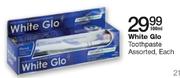 White Glo Toothpaste Assorted-100ml