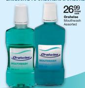 Oralwise Mouthwash Assorted-500ml Each
