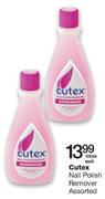 Cutex Nail Polish Remover Assorted-100ml Each