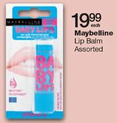 Maybelline Lip Balm Assorted