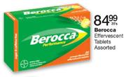Berocca Effervescent Tablets Assorted-20's
