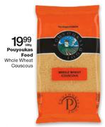 Pouyoukas Food Whole Wheat Couscous-500g