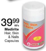 Medirite Hair, Skin & Nails Capsules-60's
