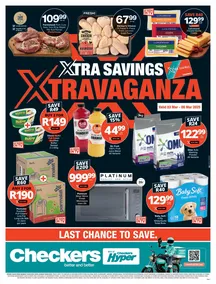 Checkers Gauteng, Brits, Klerksdorp, Limpopo, Mpumalanga, North West, Potchefstroom & Rustenburg : Xtra Savings Xtravaganza (03 March - 09 March 2025)