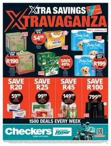 Checkers Gauteng, Brits, Klerksdorp, Limpopo, Mpumalanga, North West, Potchefstroom & Rustenburg : Xtra Savings Xtravaganza (17 February - 23 February 2025)