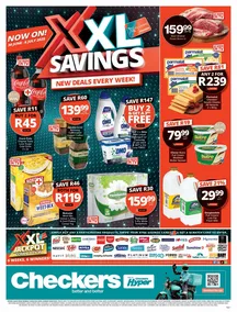 Checkers Gauteng, Brits, Klerksdorp, Limpopo, Mpumalanga, North West, Potchefstroom & Rustenburg : XXL Savings (30 June - 06 July 2025)