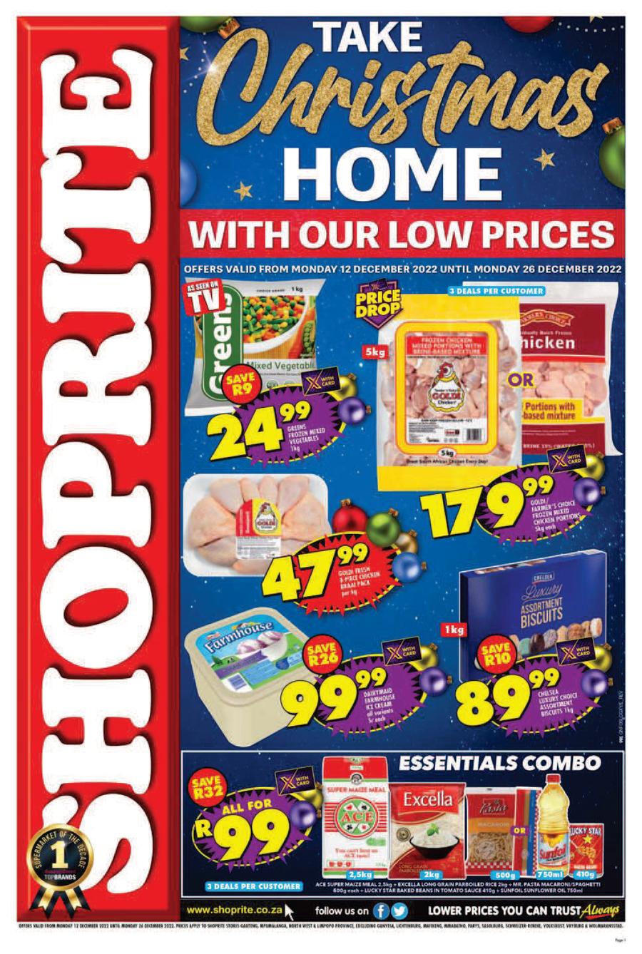 Shoprite Gauteng, Mpumalanga, North West & Limpopo : Take Christmas ...