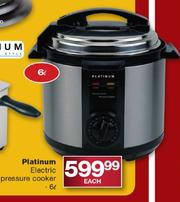 Platinum electric deals pressure cooker