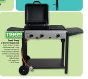 Bush Baby 3-Burner Gas Braai