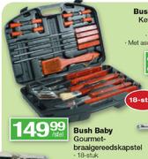 Bush Baby Gourmet Braaigereedskapstel-18 Stuk
