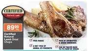 Certified Natural Lamb Braai Chops-Per Kg
