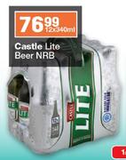 Castle Lite Beer NRB-12 x 340ml