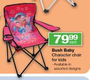 Bush Baby Character Chair For Kids Each