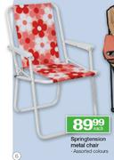 Springtension Metal Chair Each