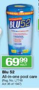 Blu 52 All-In-One Pool Care Each
