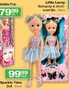 Little Lacey Babapop & Shoot-Waentjie 34cm-Each