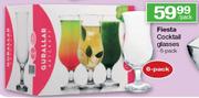 Fiesta Cocktail Glasses-6 Per pack