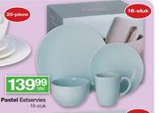 Pastel Eetservies-16-Stuk