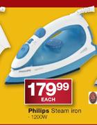 Philips Steam Iron-1200W Each