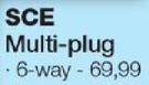 SCE 6-Way Multi-Plug
