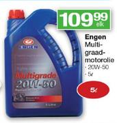 Engen 20W-50 Multi-graad-Motorolie-5L