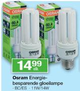 Osram 11W/14W BC/ES Energiebesparende Gloeilampe-Elk