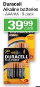 Duracell Alkaline Batteries AAA/AA-6 Pack
