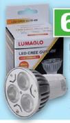 Lumaglo 4W GU10 Dichroic LED Globe