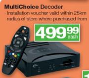 Multichoice Decorder