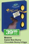 Beacon Easter Bow Bunny Chocolate Bunny & Eggs-107g