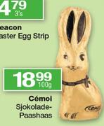 Cemoi Sjokoladepaashaas-100g