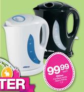 Ottimo Cordless Kettle Black/White-1.7Ltr