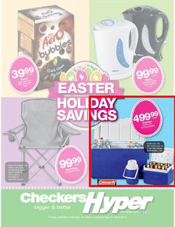 Checkers North West : Easter Holiday   ( 24 Mar - 21 Apr 2014 ), page 1
