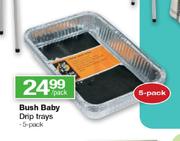 Bush Baby Drip Trays 5 Pack-Per Pack