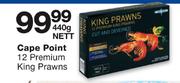 Cape Point 12 Premium King Prawns-440g Nett