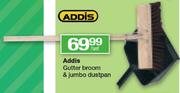 Addis Gutter Broom & Jumbo Dustpan-Per Set 