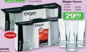 Elegan Whisky Glasses-3 Pack