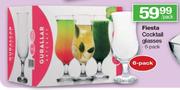 Fiesta Cocktail Glasses-6Pak