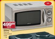 Ottimo Manual Microwave Oven-17L