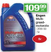 Engen Multi Graad Motorolie 20W-50-5Ltr