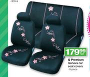 Q Premium Geneva Car Seat Covers-6 Piece