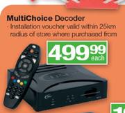 Multi Choice Decoder