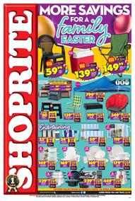 Shoprite Gauteng, Mpumalanga, North West & Limpopo : More Savings For A Family Easter (22 March - 18 April 2022)