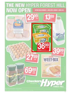 Checkers Hyper Gauteng : Forest Hill Specials ( 02 Jun - 08 Jun 2014 ), page 1
