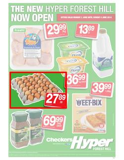 Checkers Hyper Gauteng : Forest Hill Specials ( 02 Jun - 08 Jun 2014 ), page 1