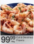 Cut & Deveined Prawns-700g