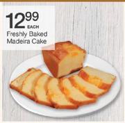 Freshly Baked Madeira Cake-Each