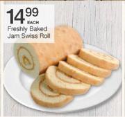 Freshly Baked Jam Swiss Roll-Each