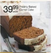 Freshly Baked Carrot Cake-Each