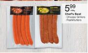 Chef's Best Cheese Griliers Frankfurters-100g